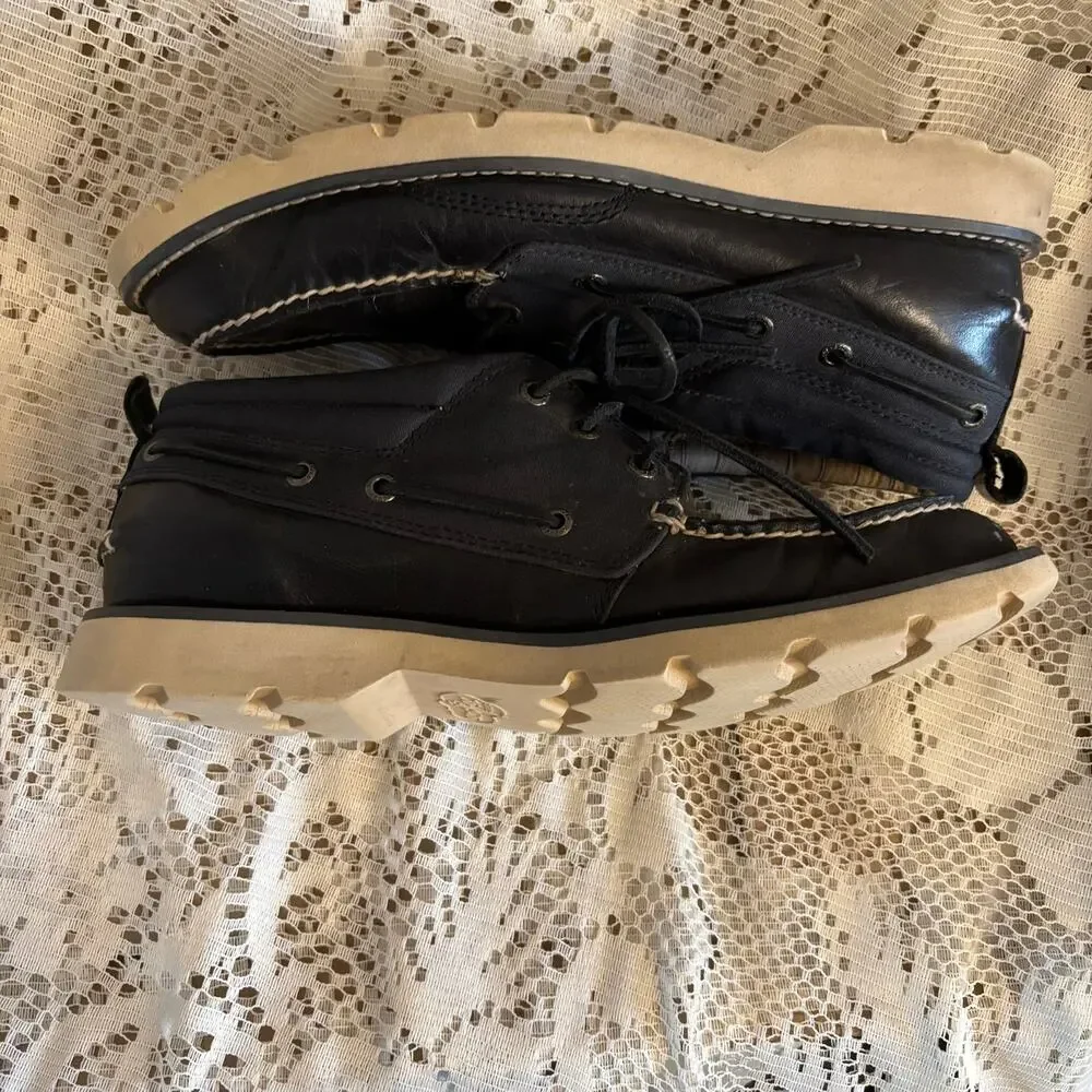 Sperry Billfish 3-Eye Men's US 9.5 Navy Blue Boat Shoes